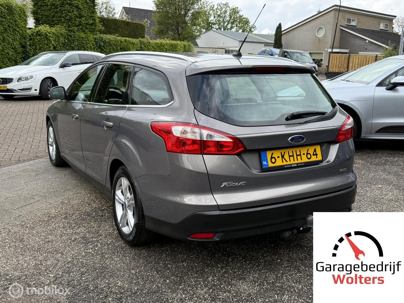 Ford Focus Wagon 1.0 EcoBoost Titanium stoelverw. cruise, Euro 5, Gebruikt, Zwart, Handgeschakeld