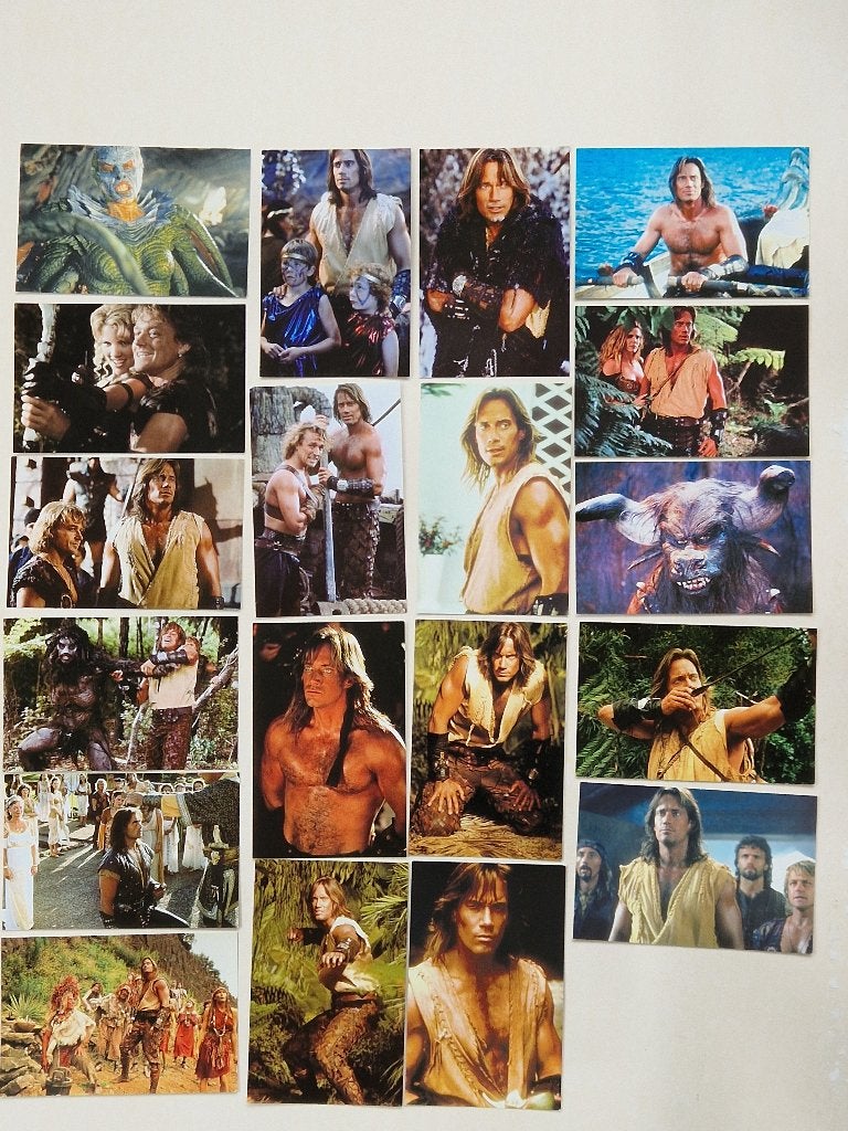 19 kaarten Hercules, the legendary journeys., Ophalen of Verzenden, Zo goed als nieuw, Foto of Kaart