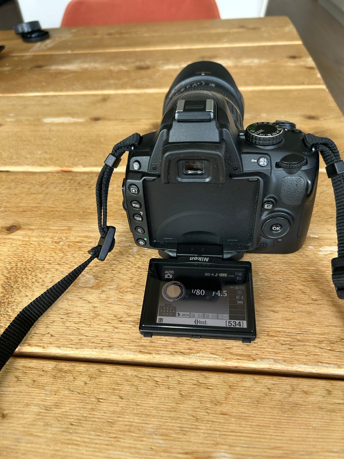 Nikon D5000 Spiegelreflexcamera met Tamron Lens, Ophalen, Gebruikt, Spiegelreflex, Nikon