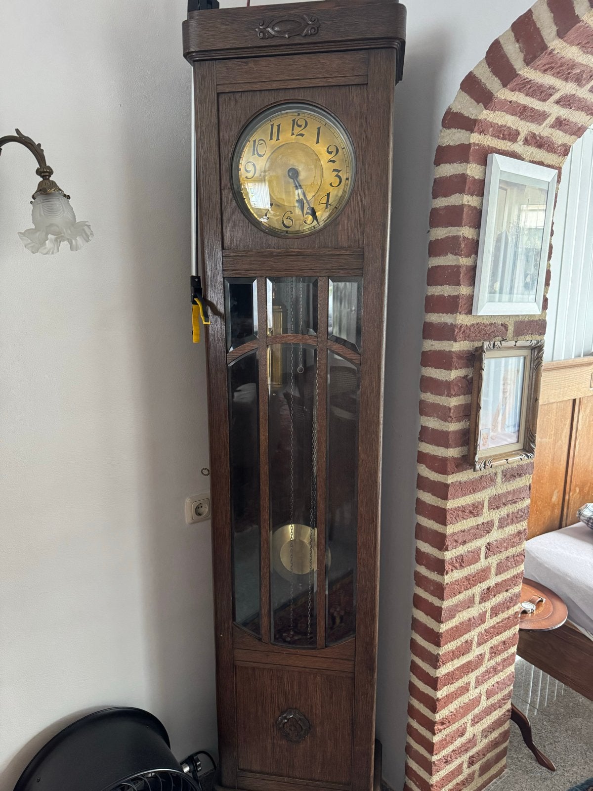 Antieke staande klok - Prachtig uurwerk, Ophalen