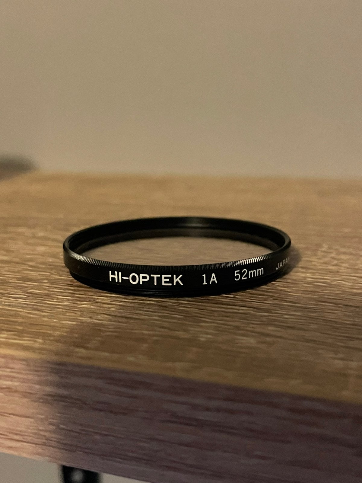 Hi-Optek 1A 52mm UV filter, Ophalen, Zo goed als nieuw, 50 tot 60 mm, UV-filter