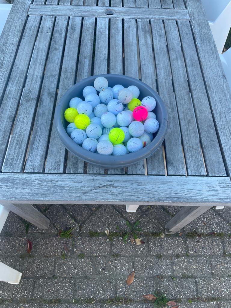 88 Golfballen: Callaway, Srixon, Titleist, Nike en meer, Ophalen of Verzenden, Gebruikt, Bal(len), Callaway