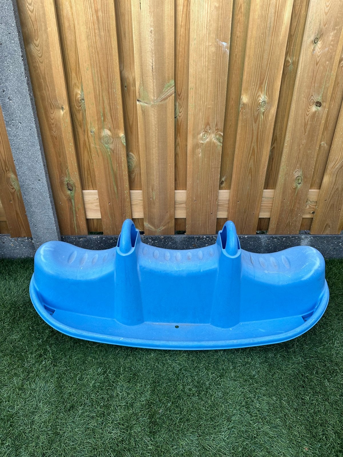 Blauwe plastic wipwap voor kinderen, Ophalen, Gebruikt