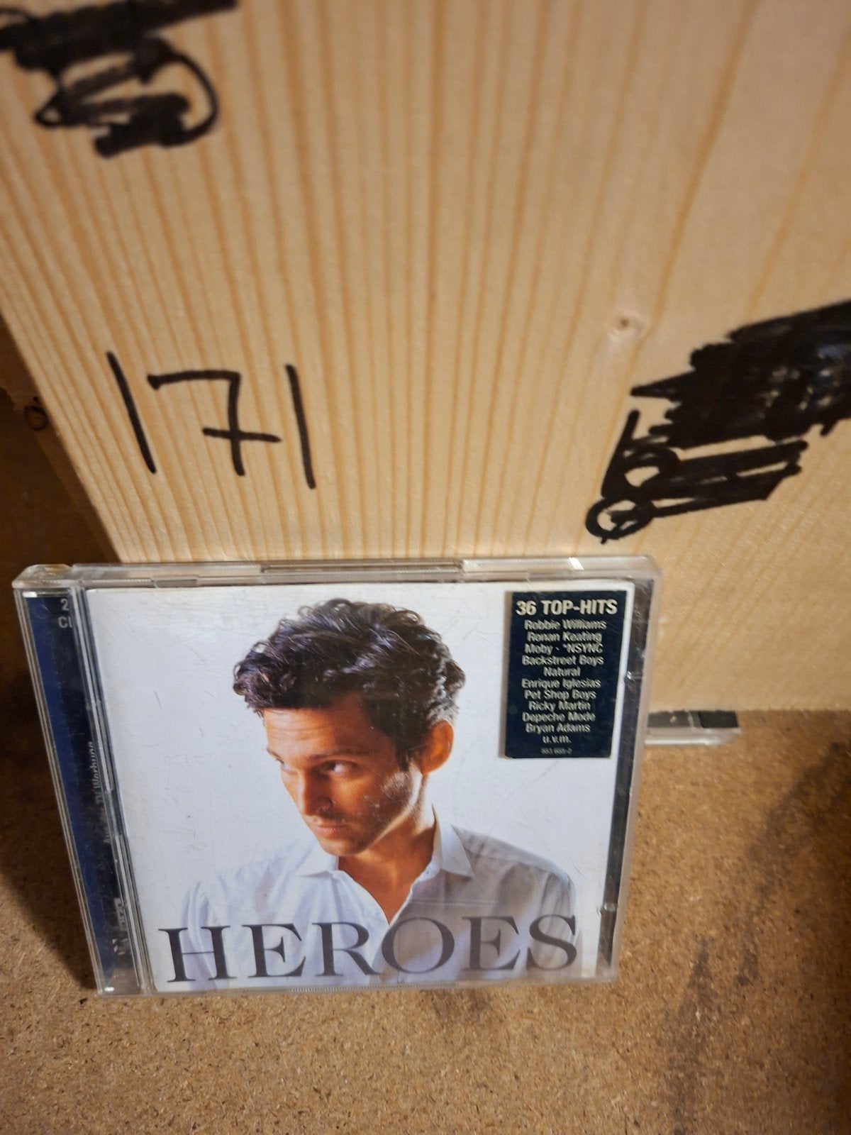 Heroes - 36 Top-Hits CD (Robbie Williams, Moby, Depeche Mod, Ophalen of Verzenden, Gebruikt, Pop, Verzamelalbum
