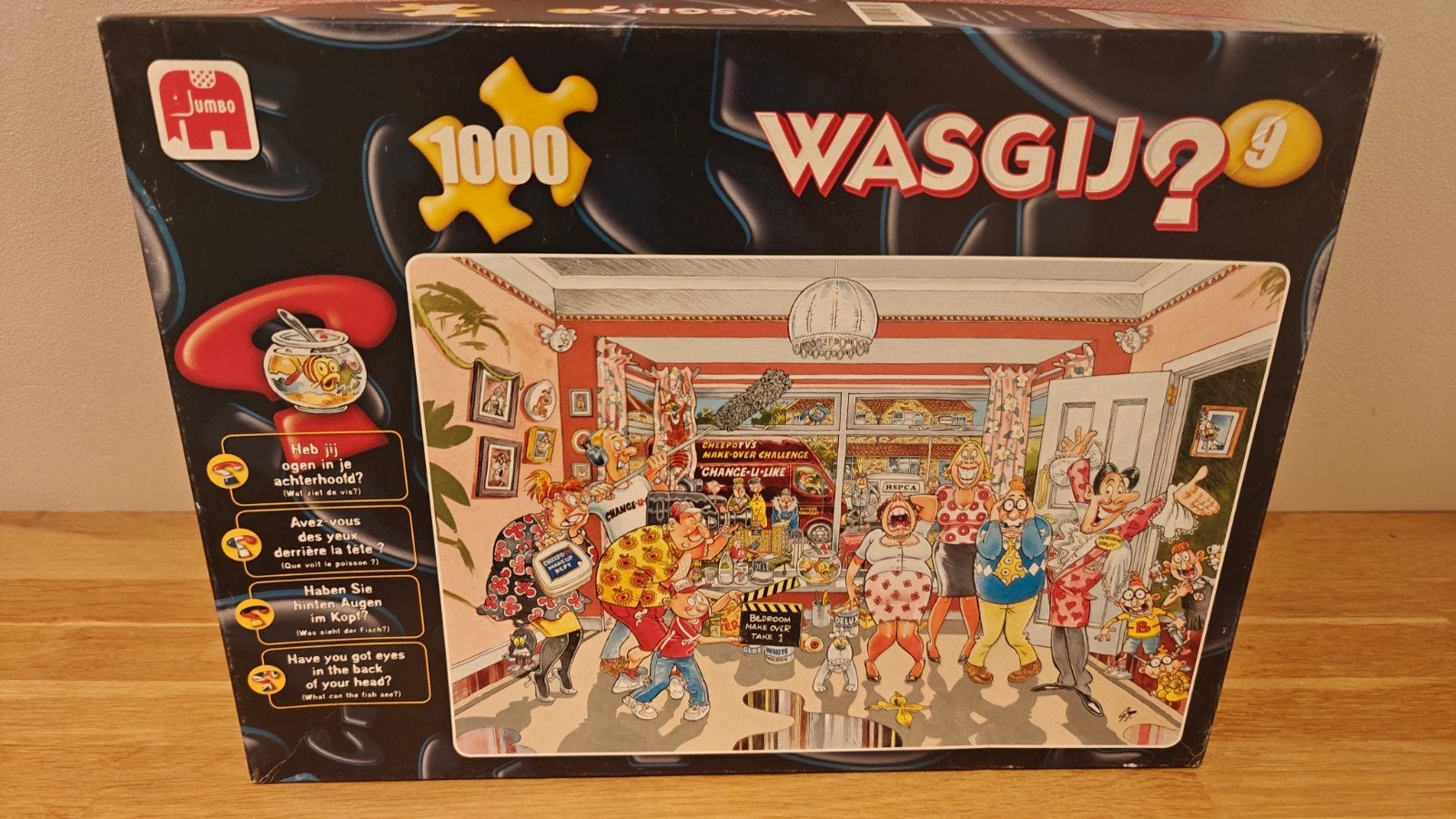 Wasgij Original 9 - Klein verbouwinkje (1000 stukjes), Ophalen of Verzenden, 500 t/m 1500 stukjes