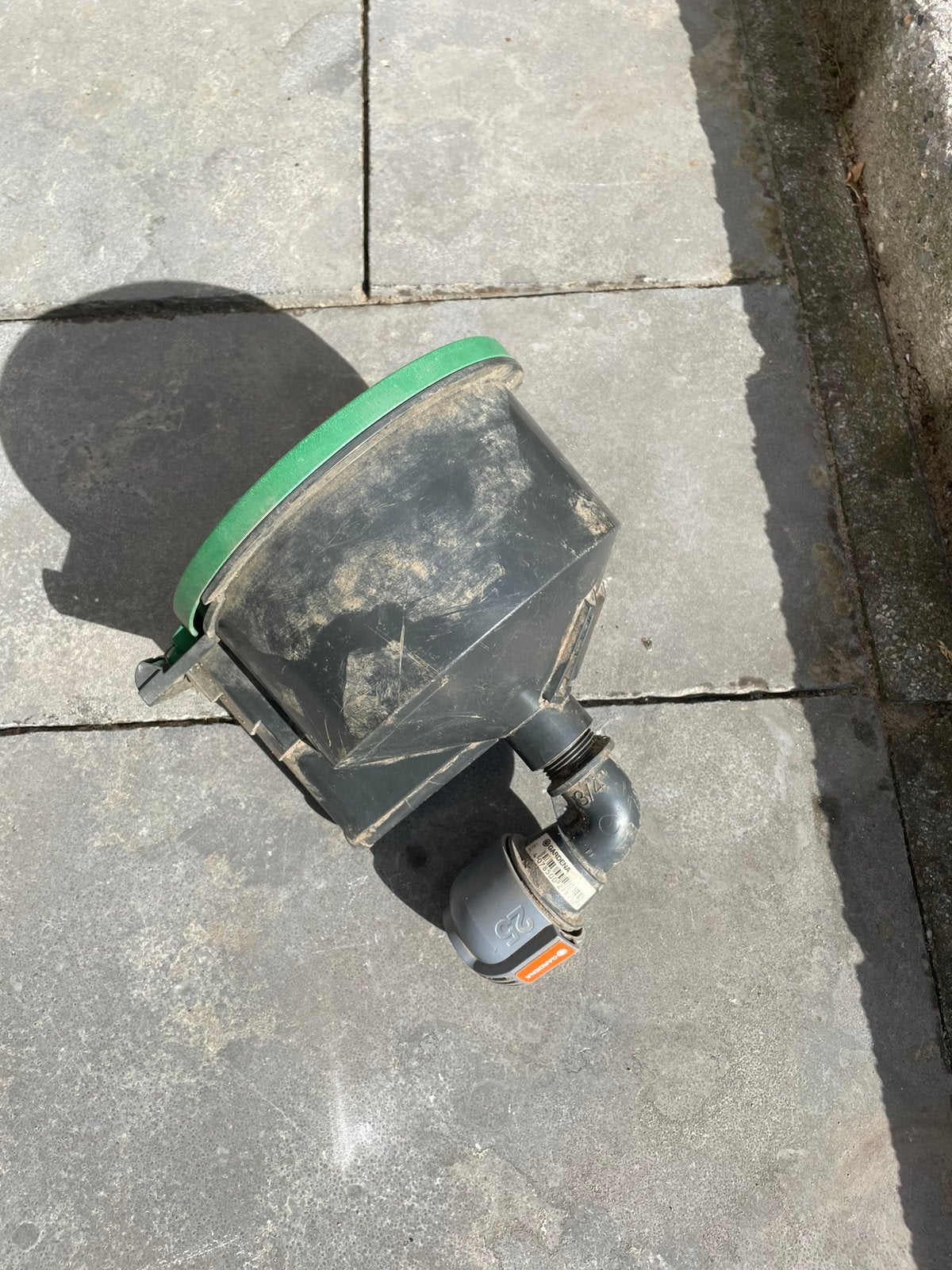 Tuinsproeier gardena voor 25mm, Tuin en Terras, Ophalen, Gebruikt, Zwenksproeier