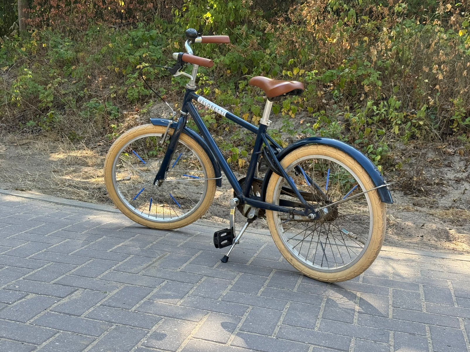 Blauwe Veloretti fiets, Ophalen of Verzenden, Zo goed als nieuw