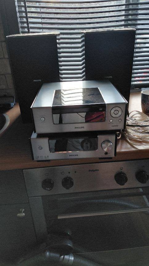 Philips DVD micro Theatre Hi Fi set, Audio, Tv en Foto, Ophalen, Philips, Soundbar, Zo goed als nieuw