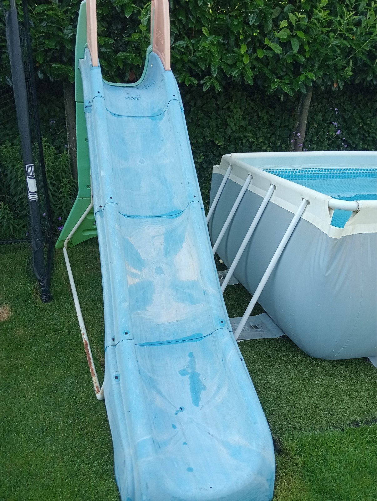 Water glijbaan, Ophalen, Gebruikt, Glijbaan