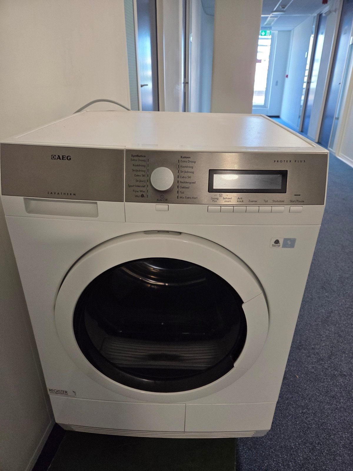 AEG Lavatherm Condensdroger, 6 tot 8 kg, Gebruikt, Info.nl@aeg.com, Electrolux Home Products, Olof Palmestraat 10, 2616 LR Delft, Nederland