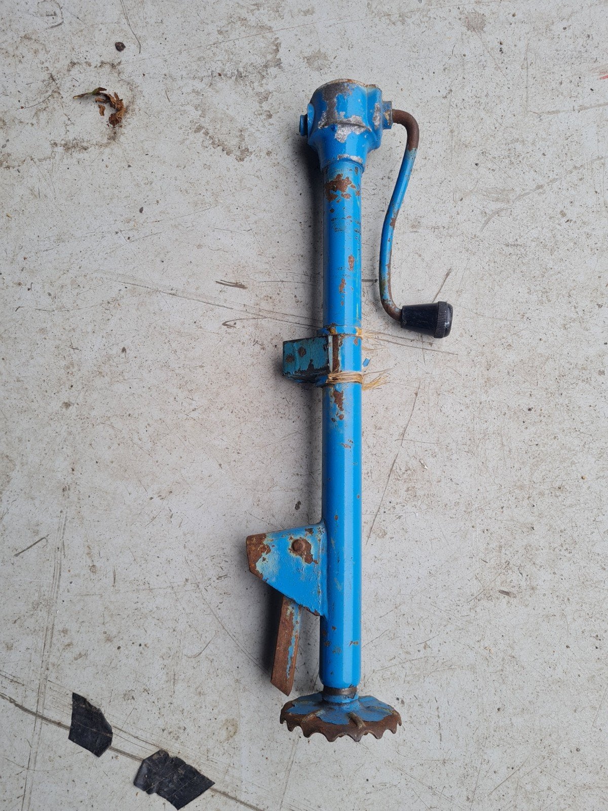 Oude Bianchi Krik - Vintage Mechanische Krik, Ophalen of Verzenden, Gebruikt, Manueel, Schaarkrik