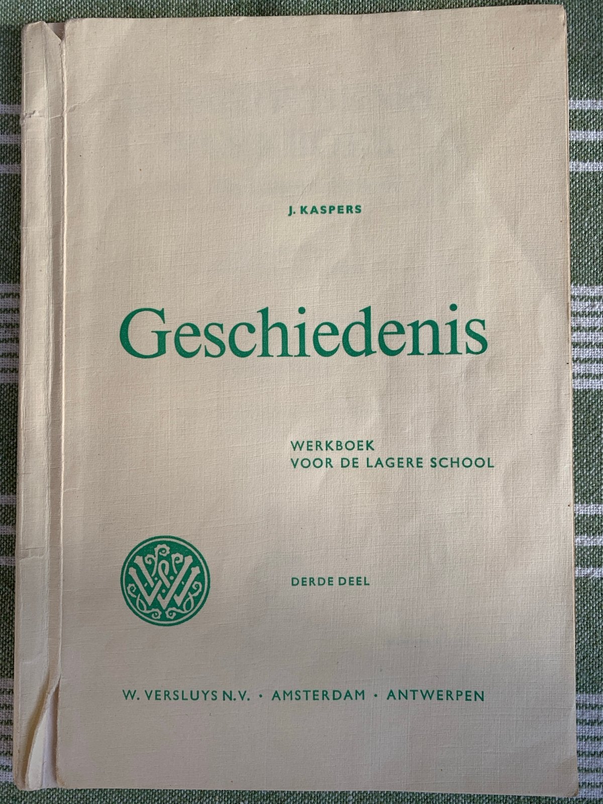 Geschiedenis Werkboek Lagere School J. Kaspers Deel 3, Ophalen of Verzenden