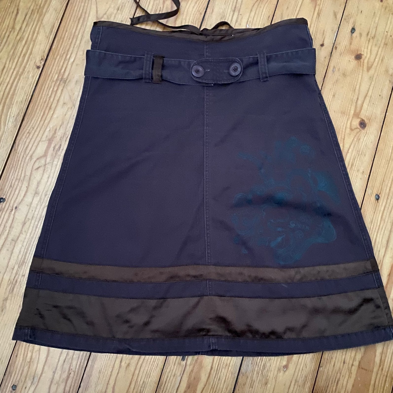 GSUS INDUSTRIES CHOC BRUINE ROK KATOEN L, Maat 38/40 (M), Bruin, Ophalen of Verzenden, Gedragen