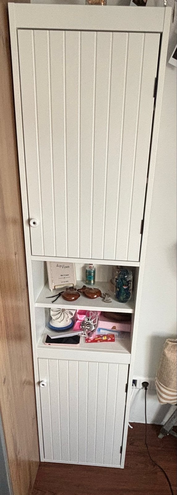 Ikea Silveran Hoge Kast - Badkamer/Washok, Ophalen, Gebruikt