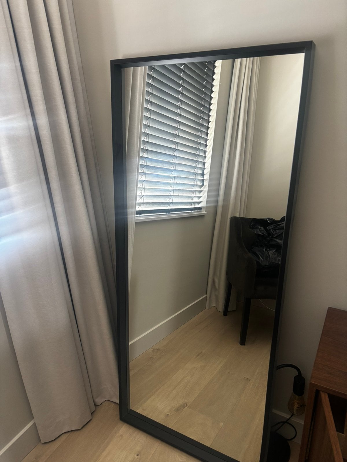 Ikea spiegel 65 x 150, Minder dan 50 cm, Ophalen of Verzenden, Zo goed als nieuw, Minder dan 100 cm