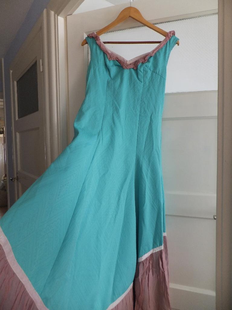 prachtige sprookjes elf fantasy hippie theater jurk vintage, Ophalen of Verzenden