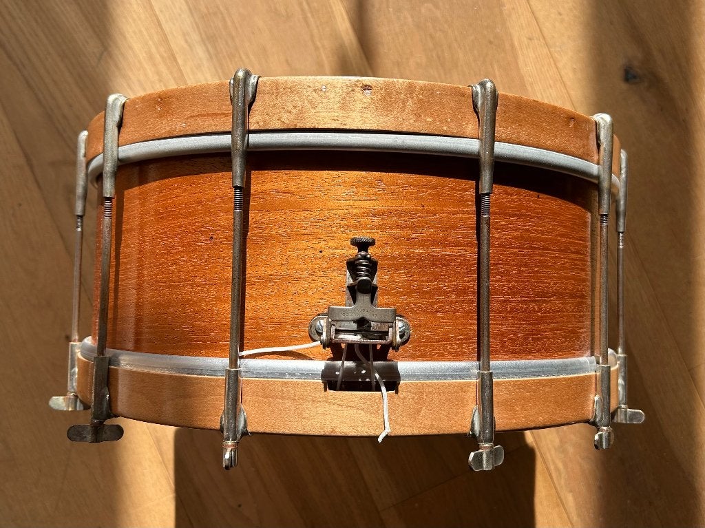 15“ x 6“ Leedy Snare Drum (1-ply zoals Craviotto/Slingerland, Ophalen of Verzenden, Zo goed als nieuw, Overige merken