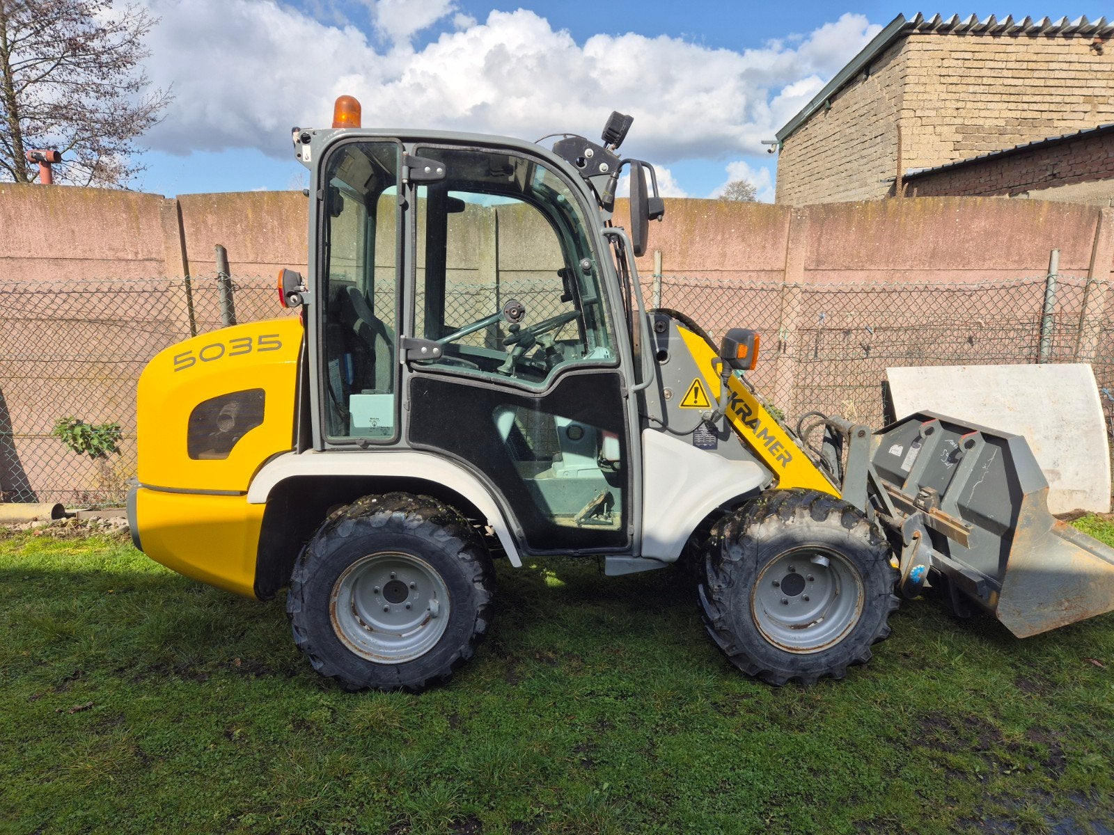 Kramer 5035 Wiellader kniklader shovel laadschop, Zakelijke goederen, Ophalen, Wiellader of Shovel