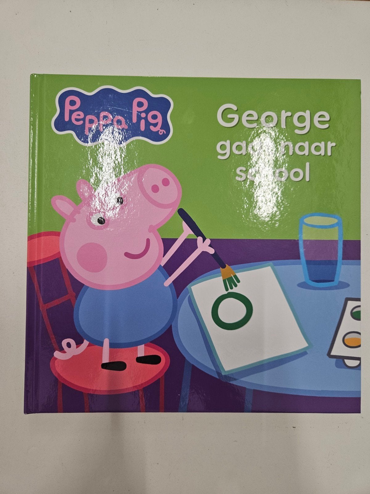 Peppa Pig George gaat naar  school, Ophalen of Verzenden, Zo goed als nieuw