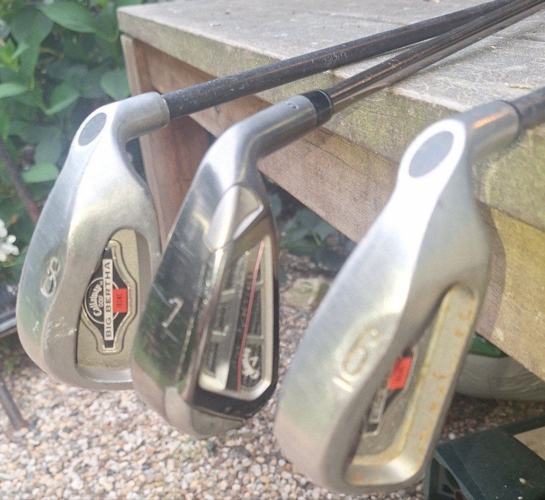 4 Callaway Big Bertha golfclubs, Ophalen of Verzenden, Nieuw