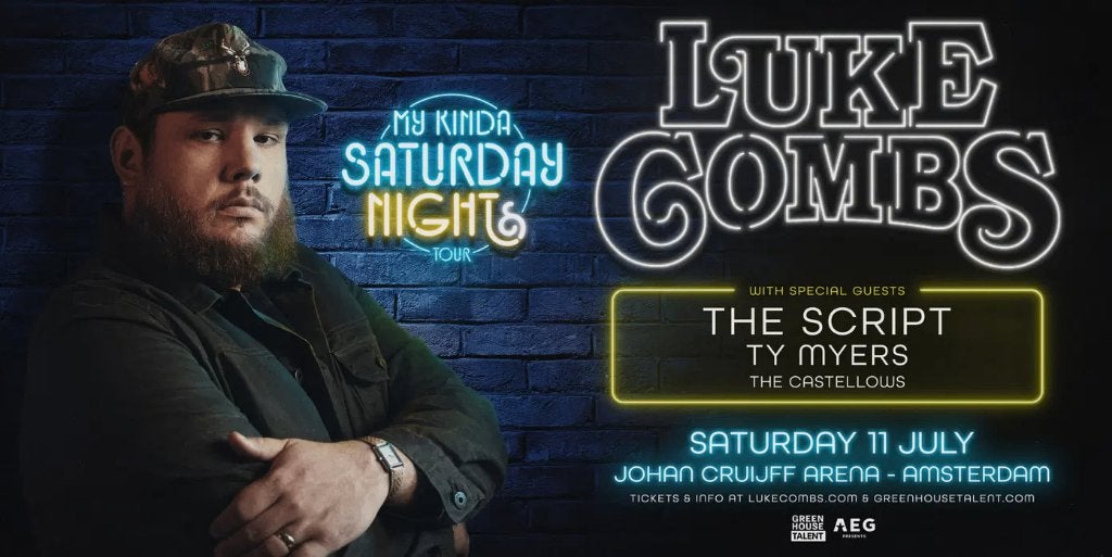 TIcket Staanplaats Luke combs, Eén persoon