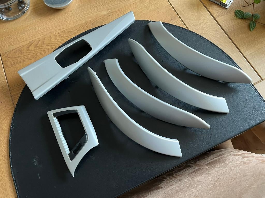 Sierpanelen interieur Satin Silber mat F30/F31/F32/F34/F36, Ophalen of Verzenden, Gebruikt, BMW