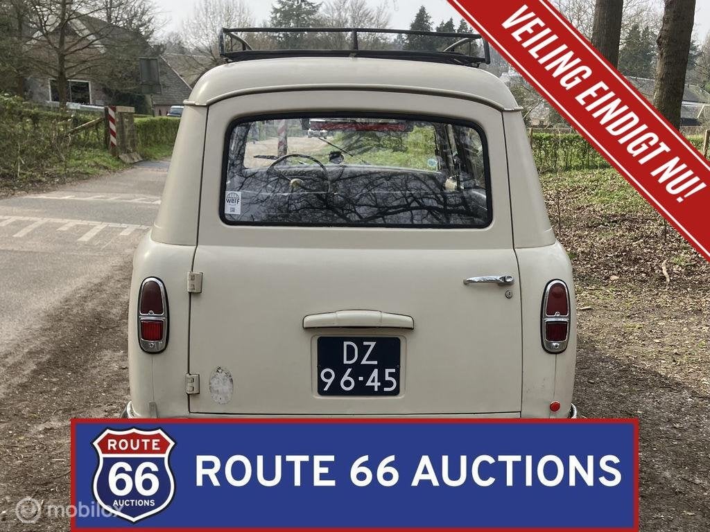 Peugeot 403 Commerciale | 1958 | Route 66 Auctions, Auto's, Overige carrosserieën, Zwart, Bedrijf, Handgeschakeld