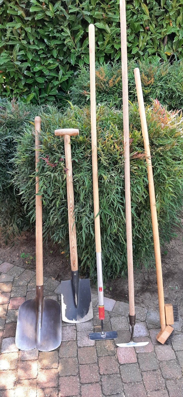Schop (bats) schoffel onkruidborstel, Tuin en Terras, Hand-tuingereedschap, Ophalen, Gebruikt, Schoffel