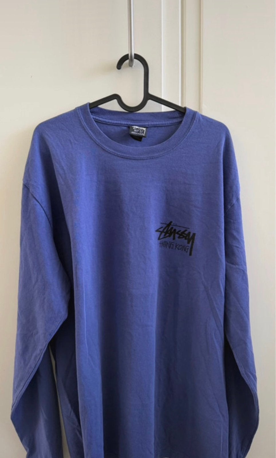Stussy Hong Kong longsleeve (speciale kleur) - Size L, Ophalen of Verzenden, Nieuw, Maat 52/54 (L), Blauw