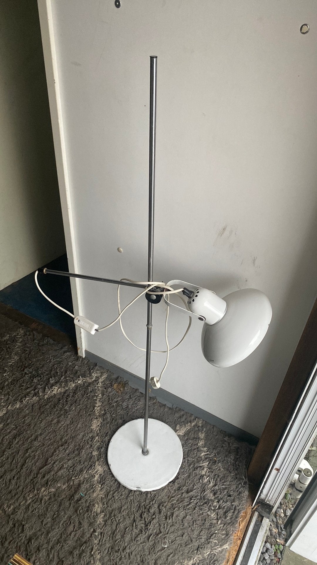 Vintage vloerlamp anvia, Ophalen, Gebruikt