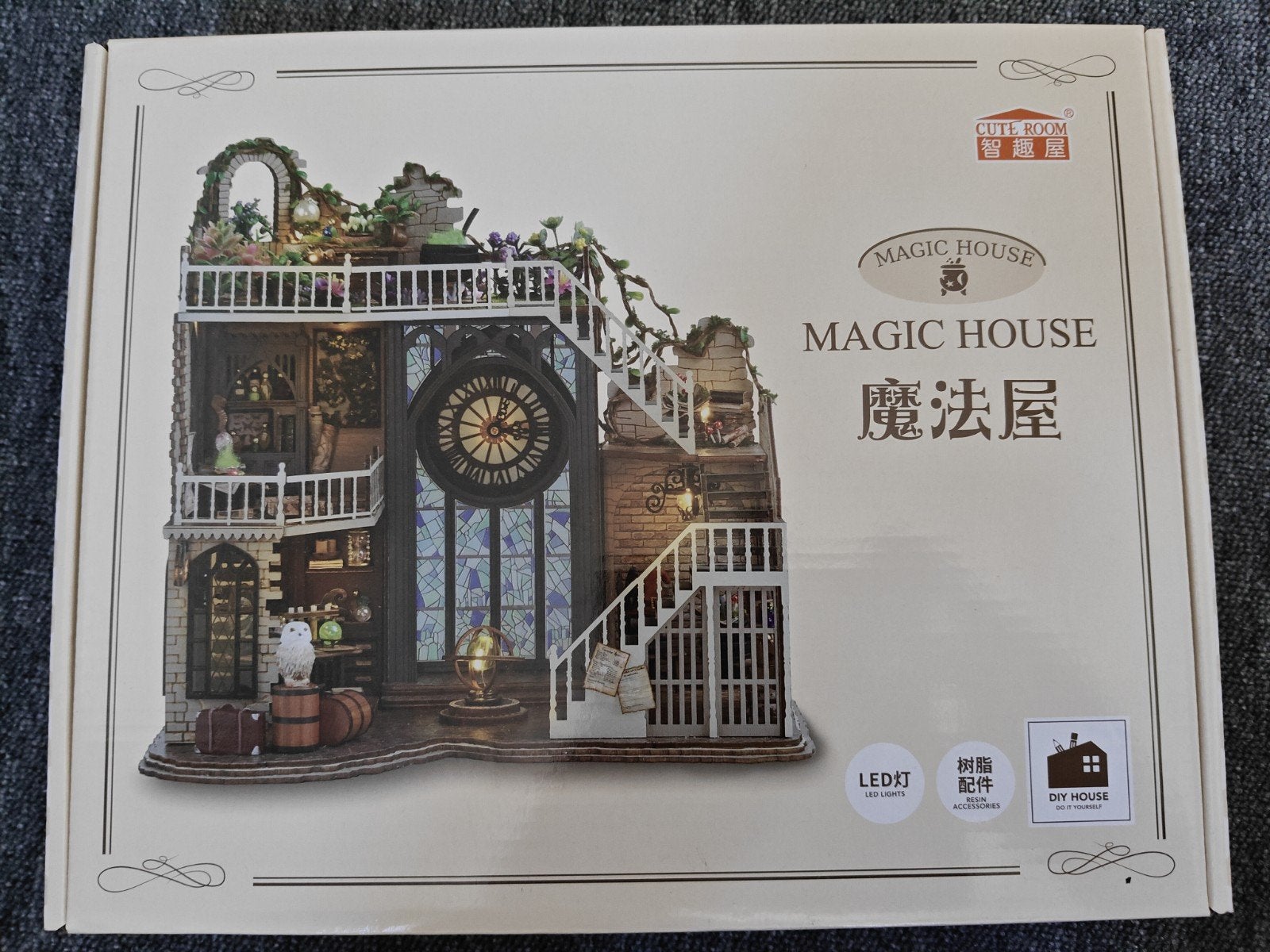 Nieuwe DIY Magic House Poppenhuis Bouwpakket, Ophalen of Verzenden, Nieuw
