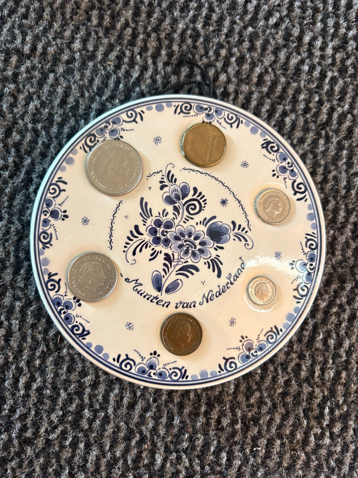 Set van 3 Delfts Blauwe Wandborden - Handgeschilderd, Antiek en Kunst, Ophalen of Verzenden