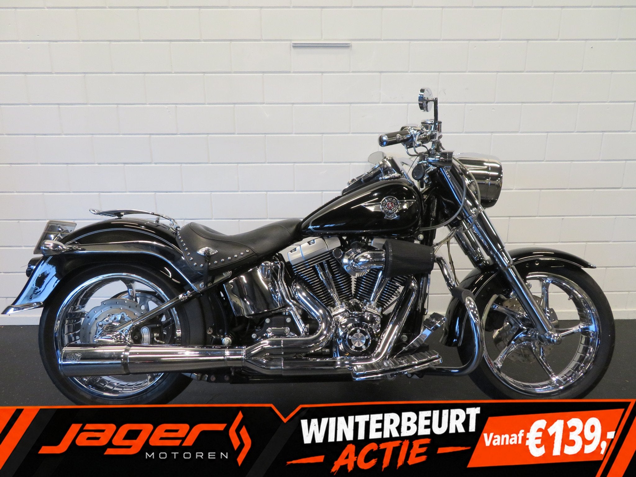 Harley-Davidson FLSTF FAT BOY SPECIAL BIG TWIN (bj 2011), Chopper, Gebruikt, Bedrijf