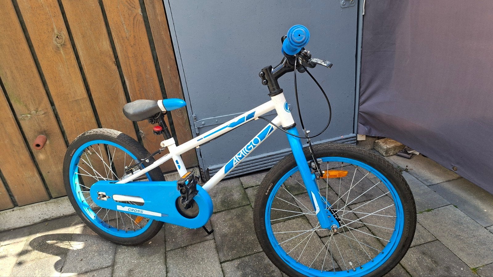 Jongens fiets 20 inch Amico  leeftijd 4 tot 6 jaar., Ophalen, Gebruikt, 20 inch, Handrem