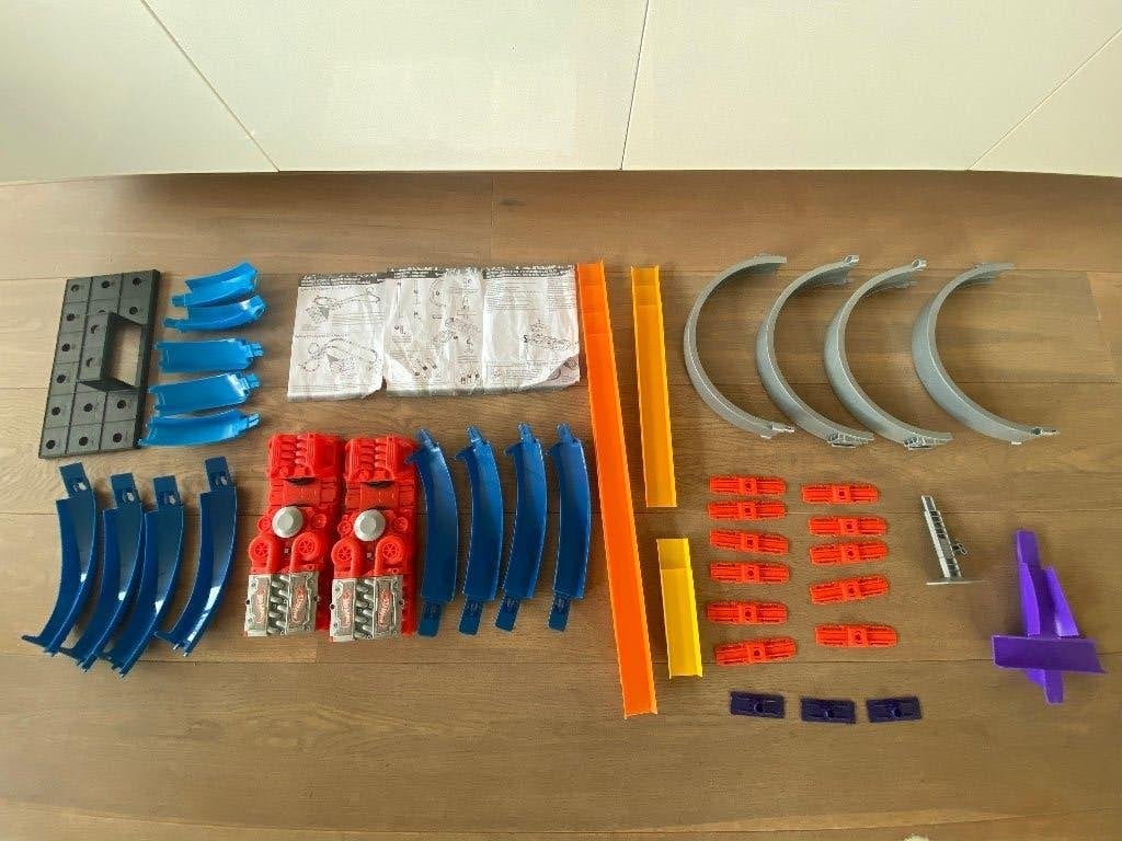 Zeldzame Hot Wheels 10 in 1 Super Set - Compleet!, Racebaan, Ophalen of Verzenden, Zo goed als nieuw, Hot Wheels