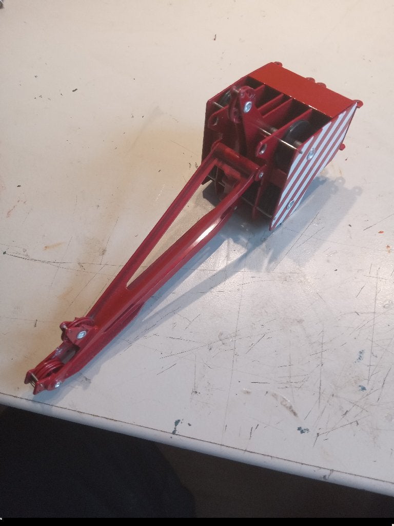 Mastdelen en cabine wsi, Hobby en Vrije tijd, Ophalen of Verzenden, Gebruikt, Hijskraan, Tractor of Landbouw, Wsi