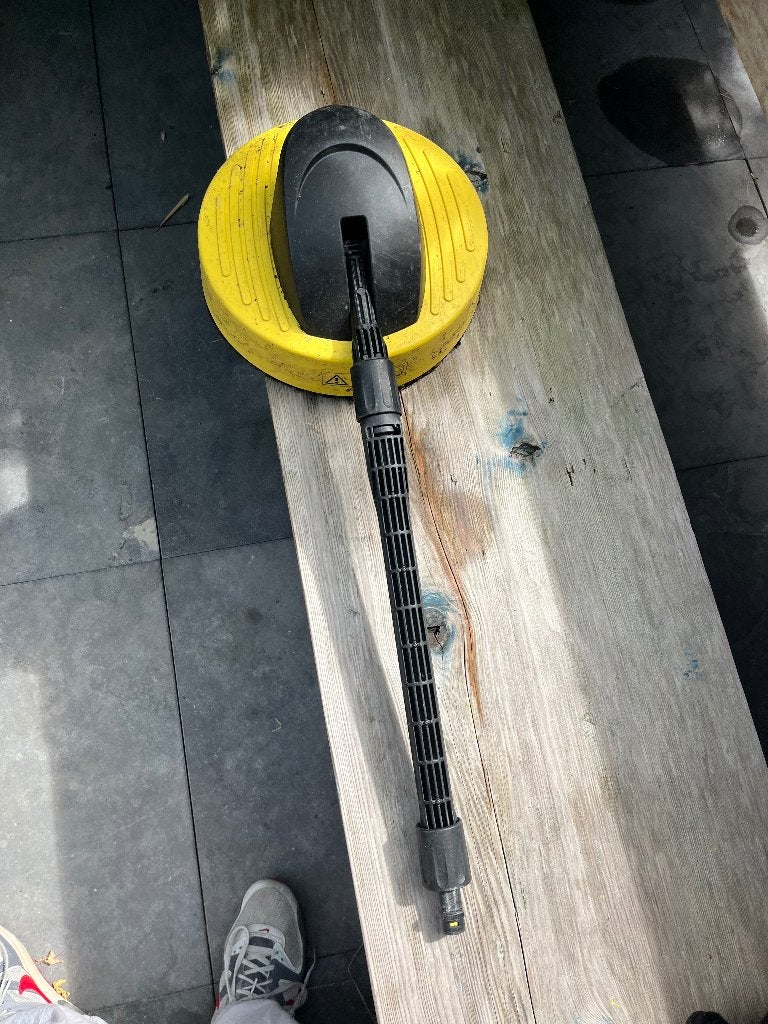 Terrasborstel karcher, Tuin en Terras, Hogedrukreinigers, Ophalen, Gebruikt, Elektrisch, Kärcher