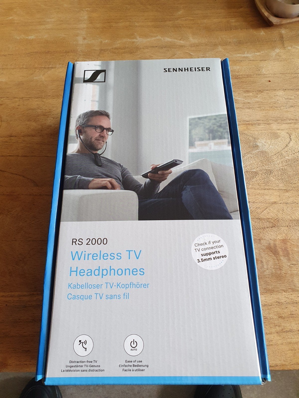 Sennheiser RS 2000 Draadloze TV Hoofdtelefoon, Audio, Tv en Foto, Koptelefoons, Sennheiser, Nieuw, Draadloos, Ophalen of Verzenden