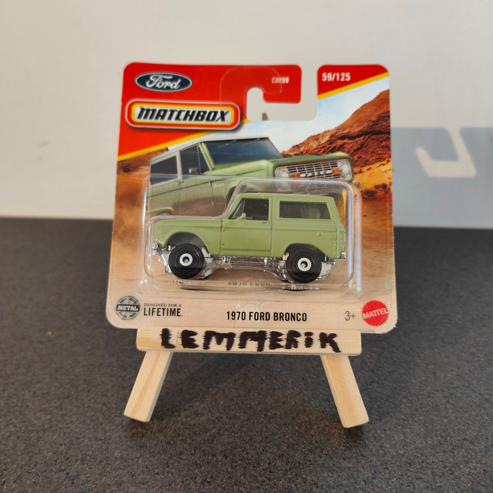 Matchbox 1970 Ford Bronco - Nieuw in verpakking, Ophalen of Verzenden, Nieuw, Auto