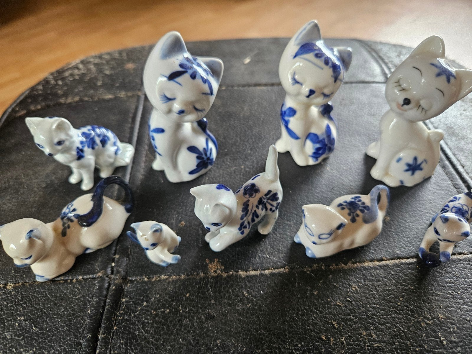 Set van 9 poesjes, Ophalen of Verzenden, Zo goed als nieuw, Dier