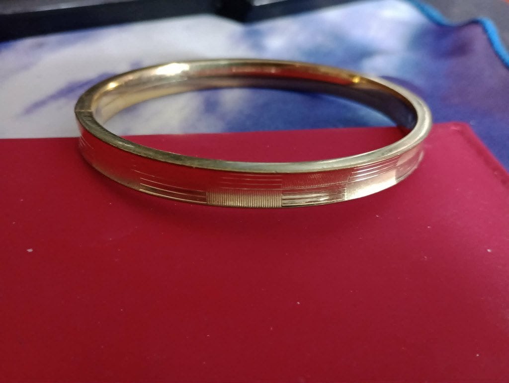 Paolo Dorelli Bangle slavenarmband  Verguld  €10,-, Verzenden, Zo goed als nieuw, Goud, Goud