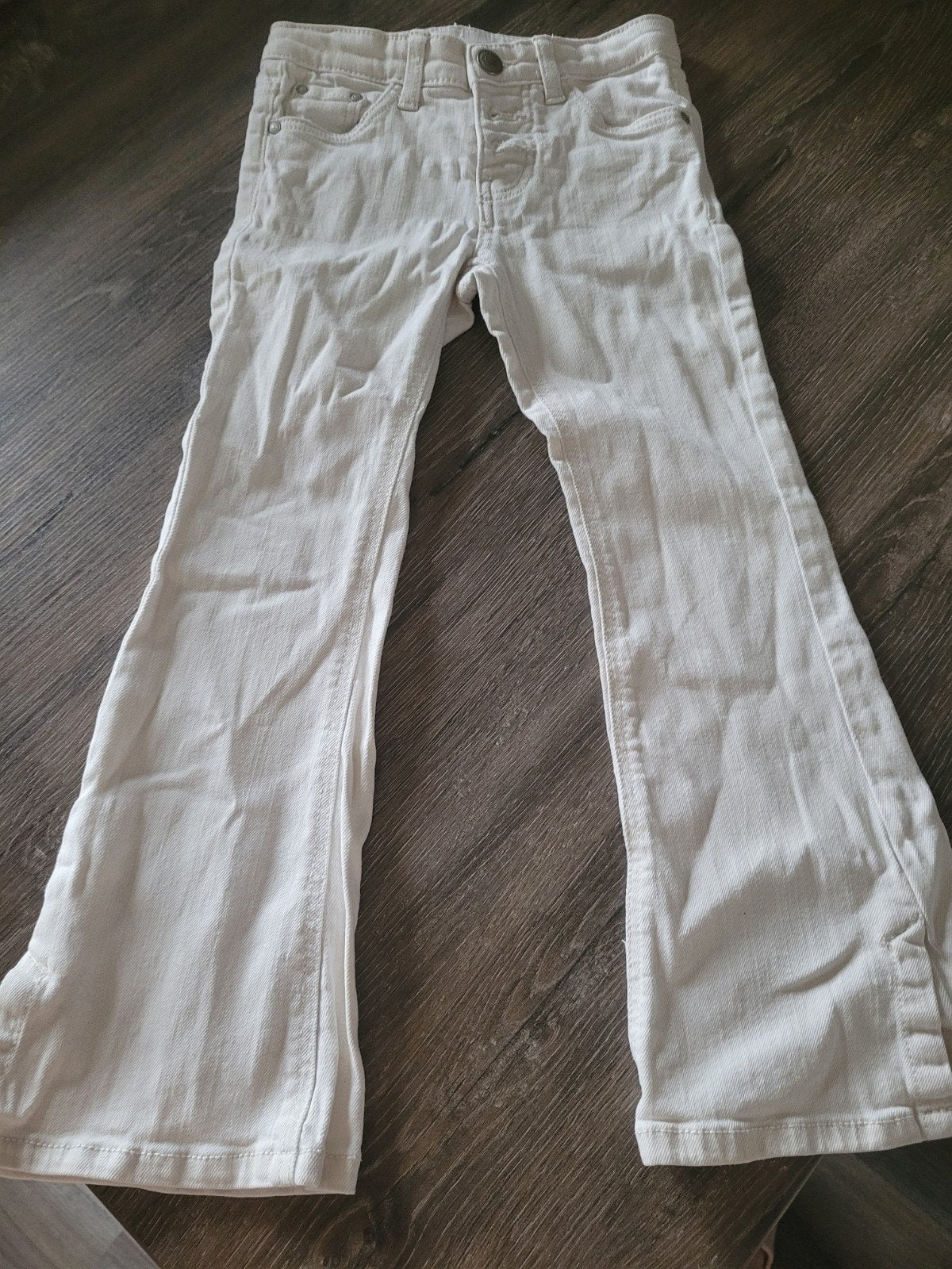 Hema flared broek maat 110 voor meisjes, Broek, Gebruikt, Meisje, Ophalen of Verzenden