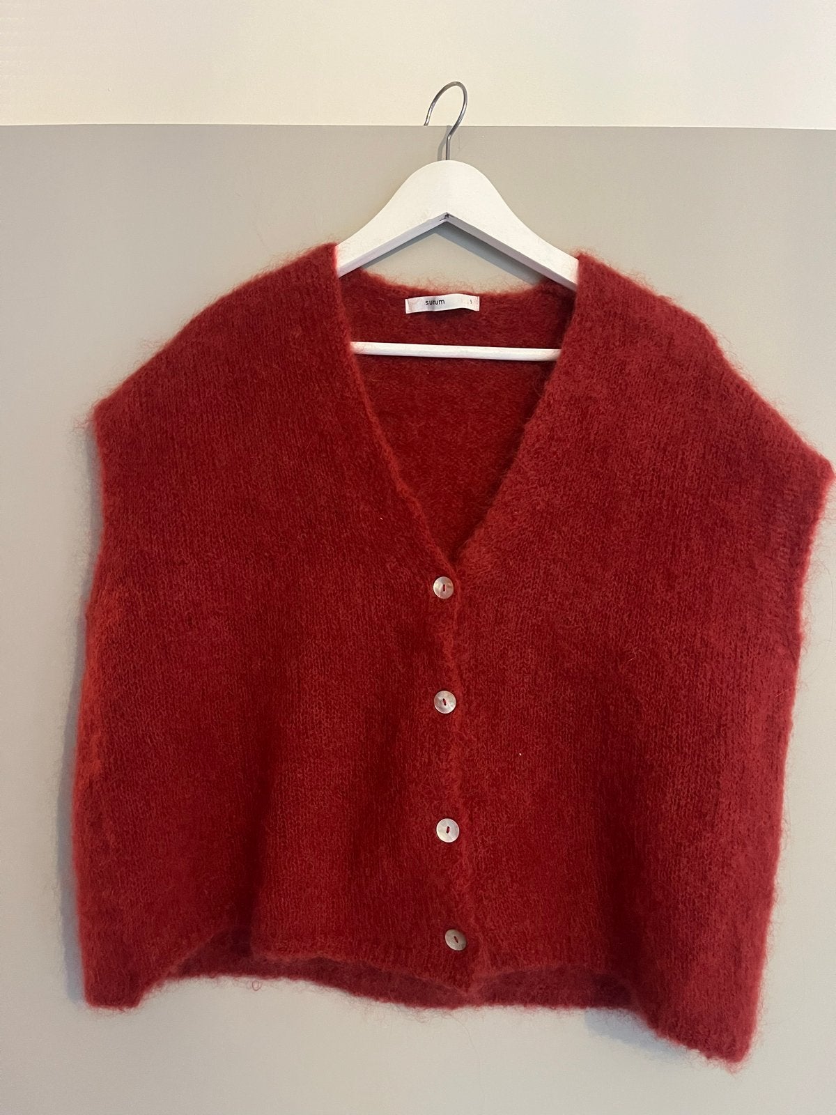 Summum Mohair Spencer - Maat S, Kleding | Dames, Ophalen of Verzenden, Nieuw, Maat 36 (S), Rood