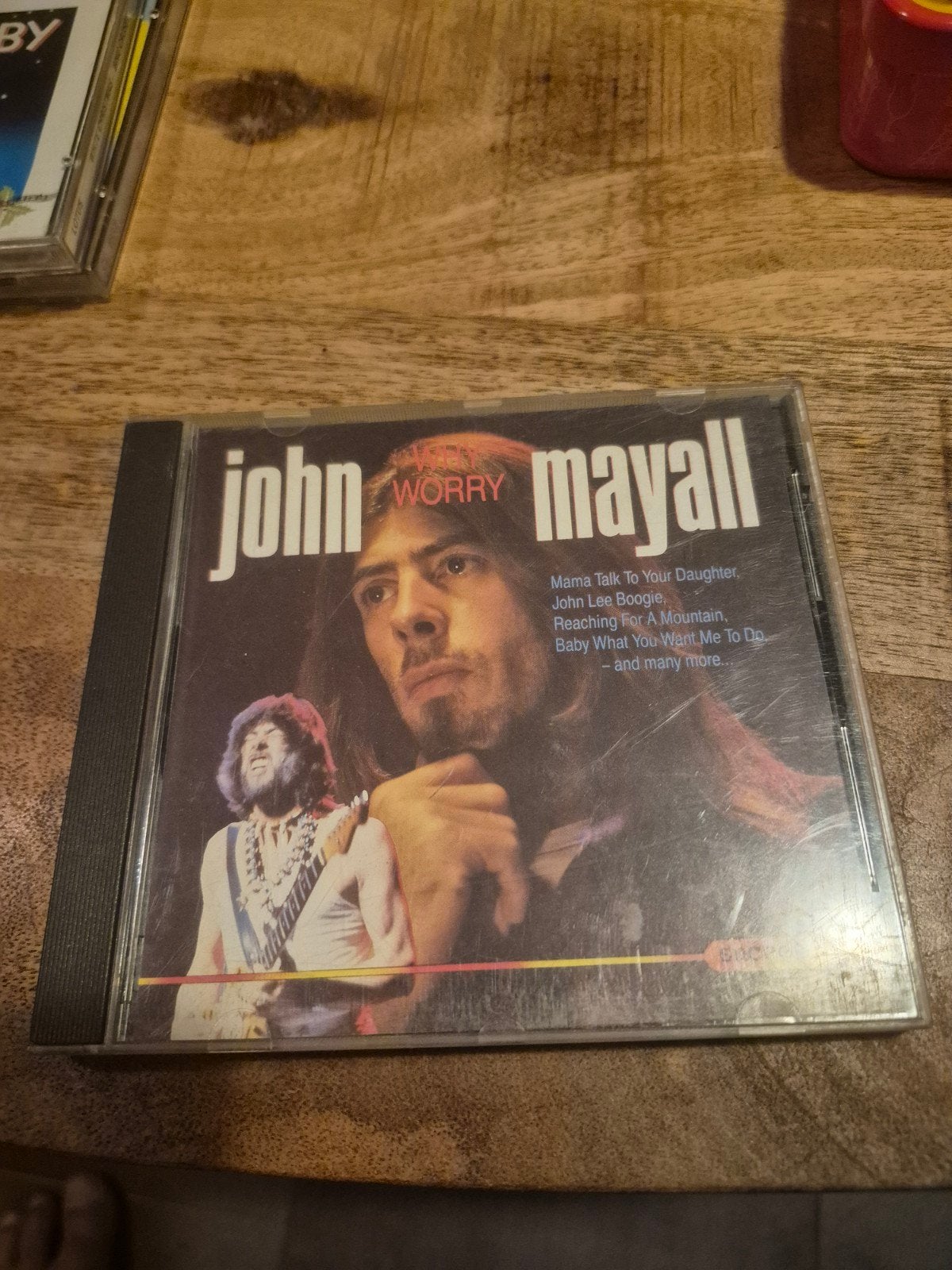John Mayall - Why Worry CD (Blues Rock), Ophalen of Verzenden, Gebruikt, Overige genres, Album
