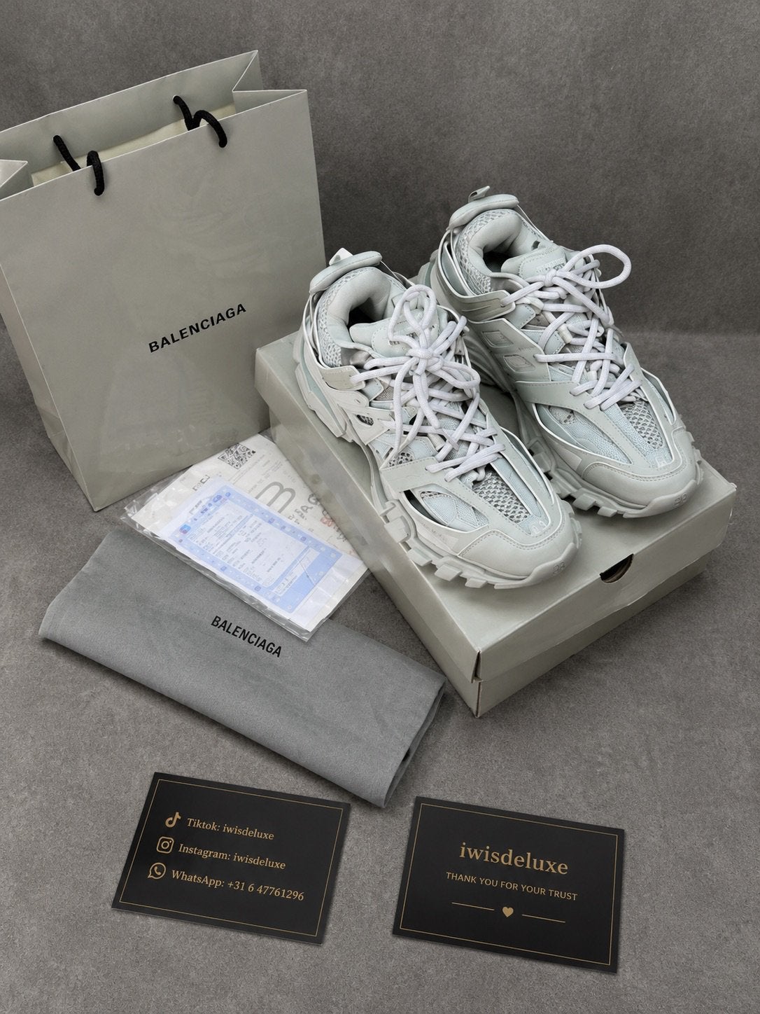 Balenciaga Track Led Sneakers Verlichting maat 35-48, Verzenden, Zwart, Nieuw, Sneakers of Gympen