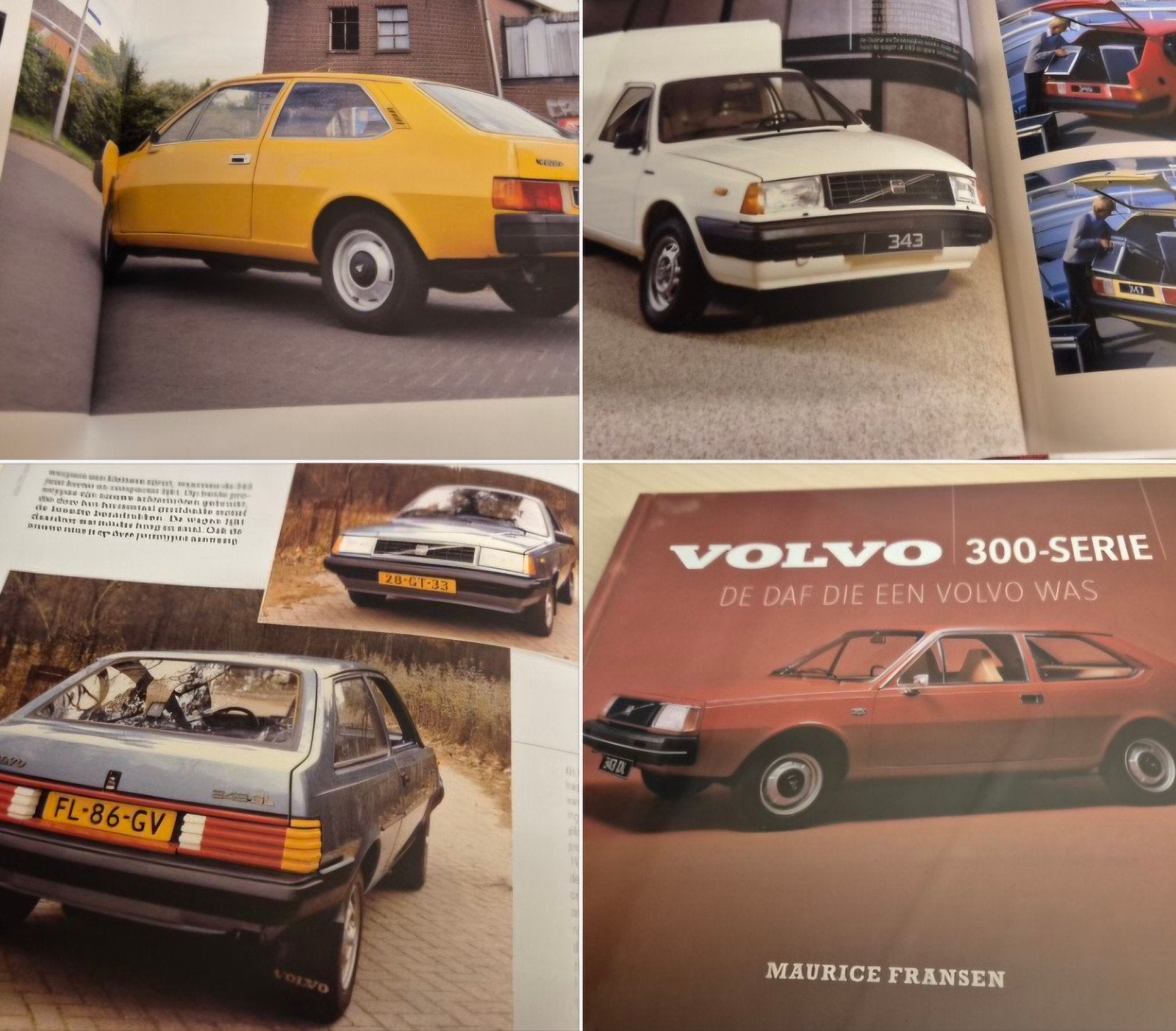 hardcover Volvo 340 360 Nederlands boek oa 343 Black Beauty, Ophalen of Verzenden, Nieuw, Volvo