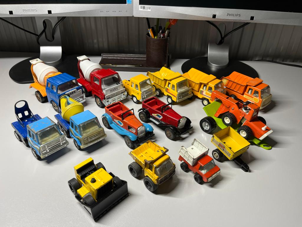 Vintage Blikken Speelgoed Auto's en Miniatuurauto's Collecti, Ophalen of Verzenden, Gebruikt