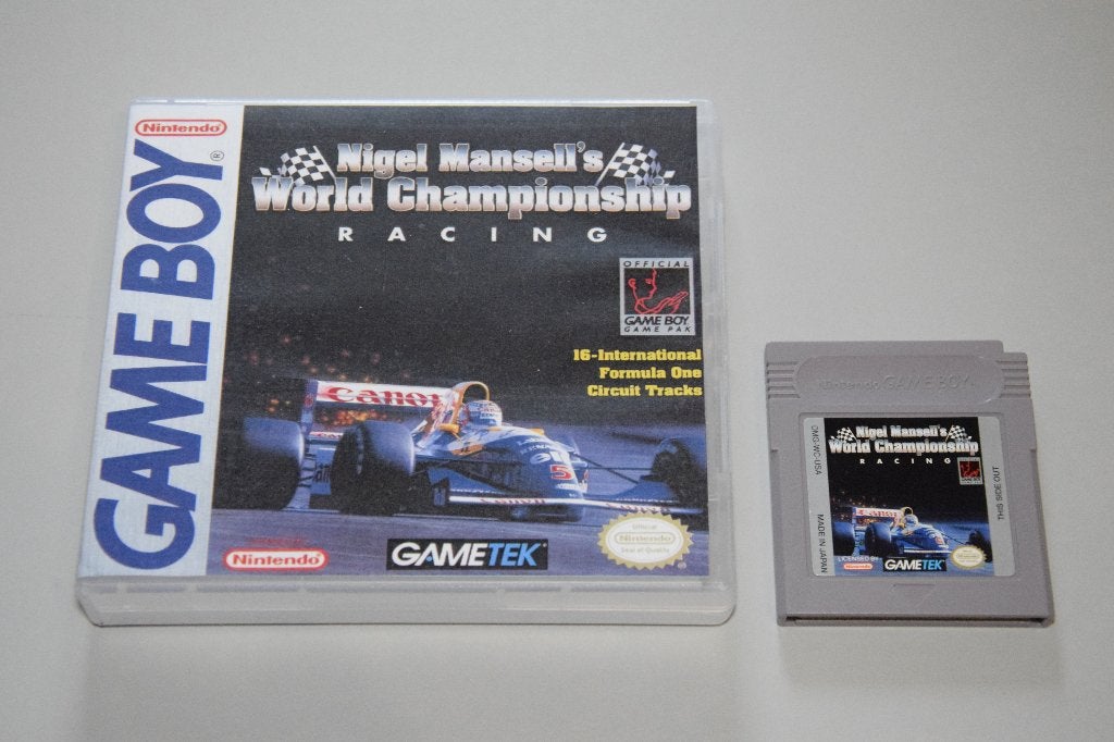 Nintendo Gameboy : Nigel Mansell's World Championship Racing, 1 speler, Racen en Vliegen, Ophalen of Verzenden, Zo goed als nieuw