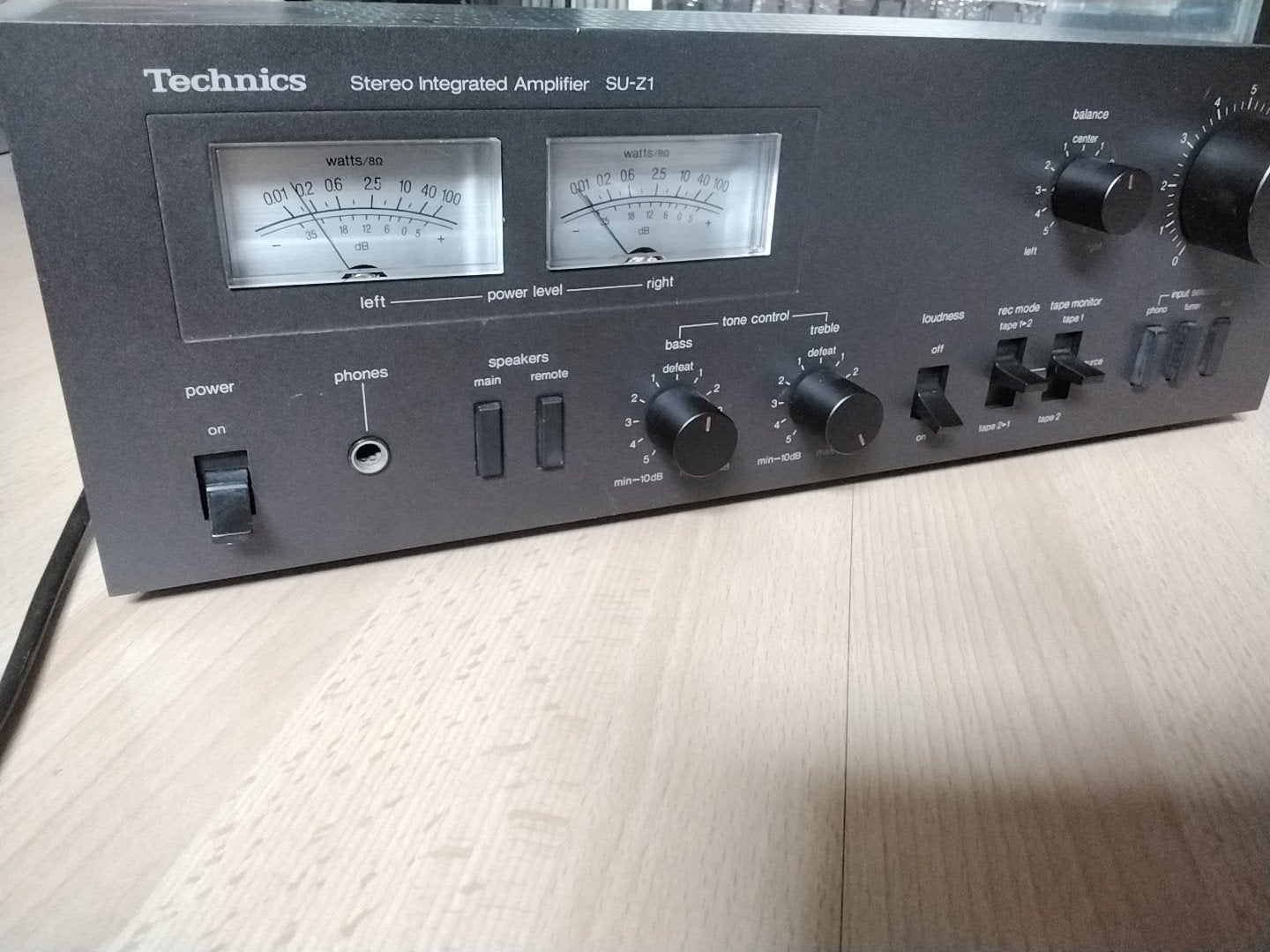 Technics su-z1 versterker (100% Defect), Ophalen of Verzenden, Overige merken