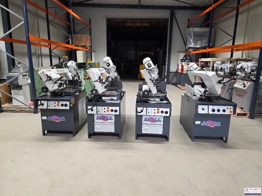 Bandzaagmachine MACC lintzaagmachine uit voorraad 400V, Ophalen, 70 mm of meer, Nieuw, MACC